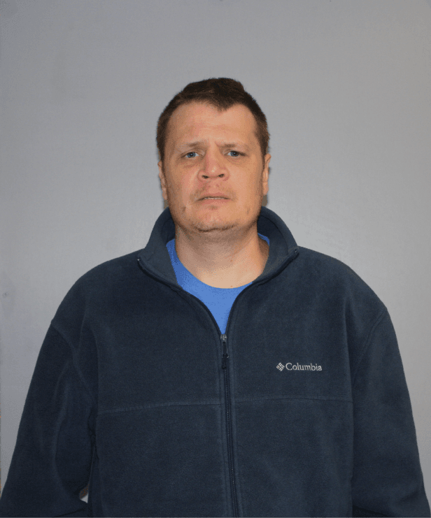A headshot of Michael Mowry, 41, who is accused of calling a bomb threat into 911 dispatchers.