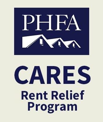 An image linking to forms and information regarding the PA Housing Finance Agency Rent Relief Progra