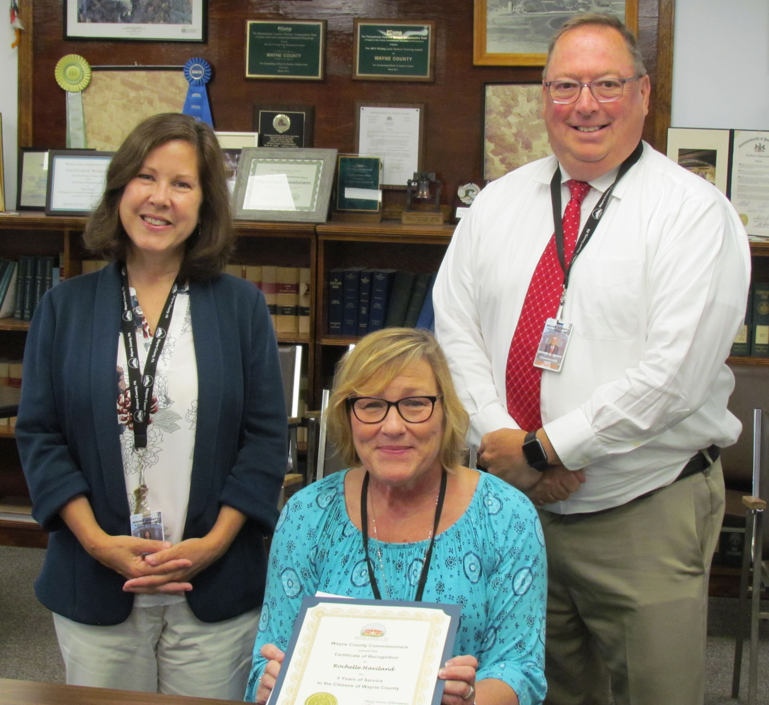 Rochelle Haviland, Commissioners Office,5 years