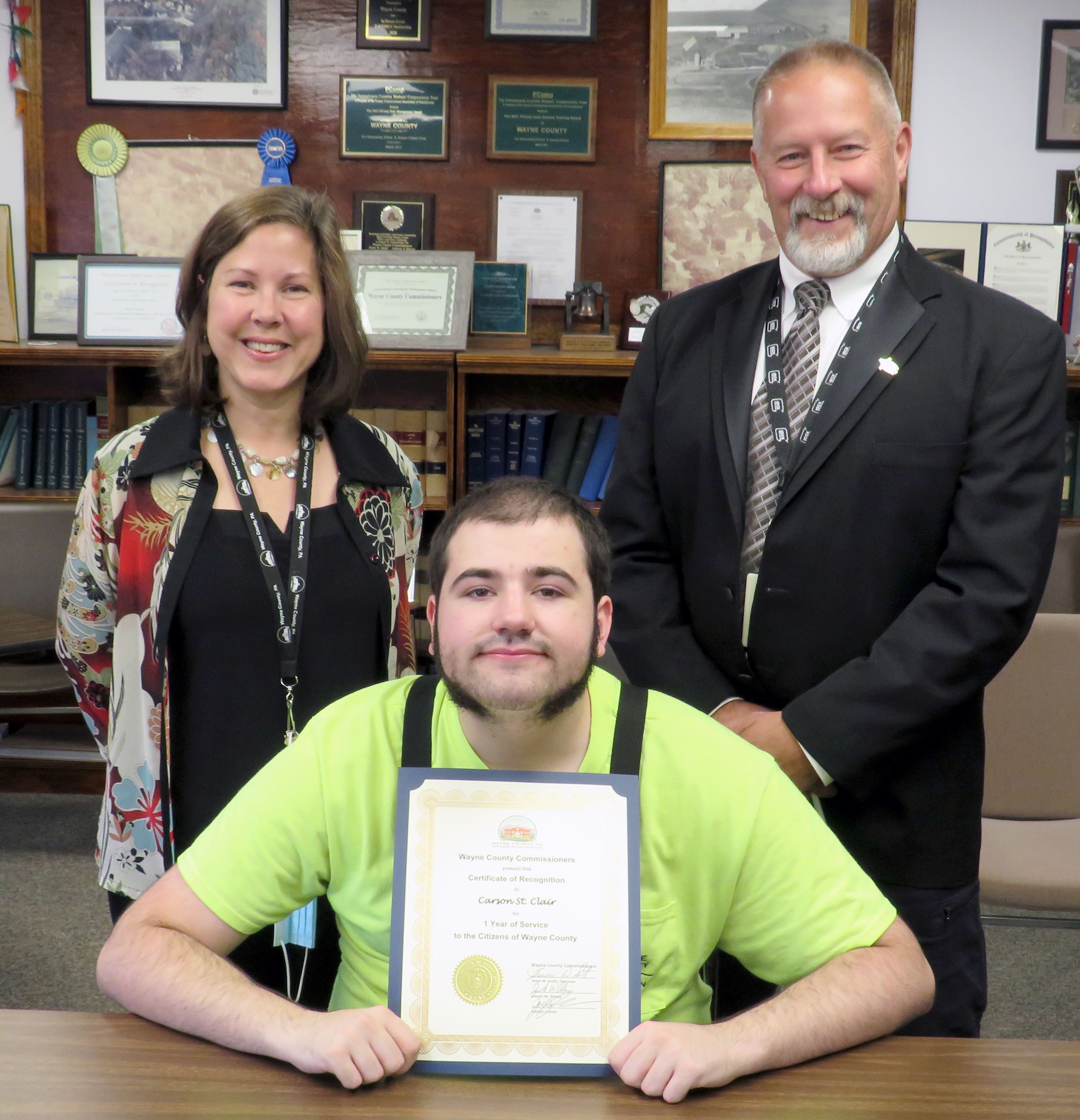 Carson StClair, Maintenance, 1 year