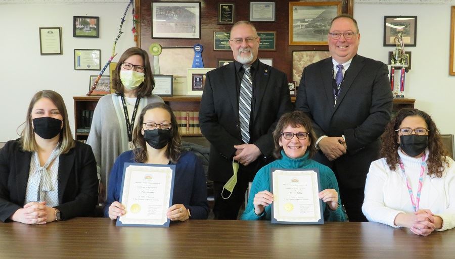 Cindy Morales and Karen Bates, 15 years, CYS