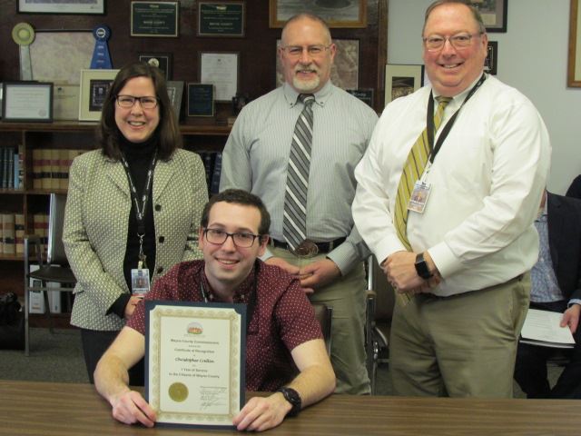 Chris Crellin, IT, 1 year