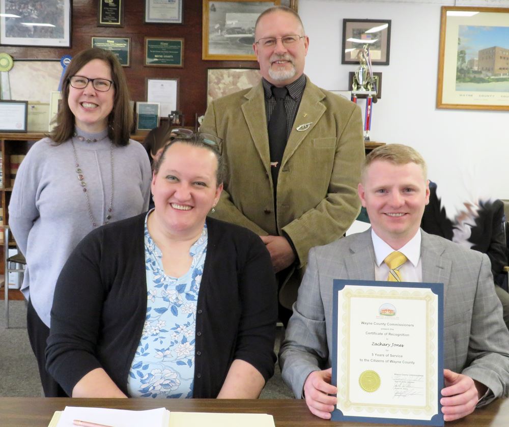 Zackary Jones, Conservation, 5 years