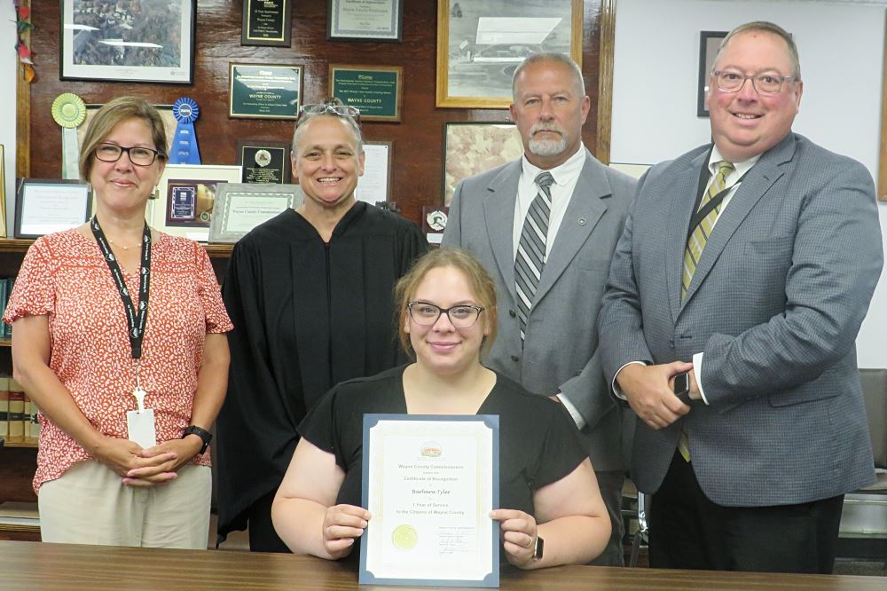 Barbara Tyler, MDJ Hawley, 1 year