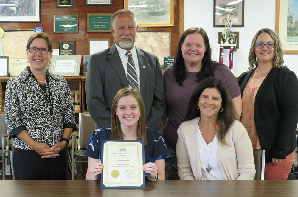 Laura Hooker, Court, 5 years