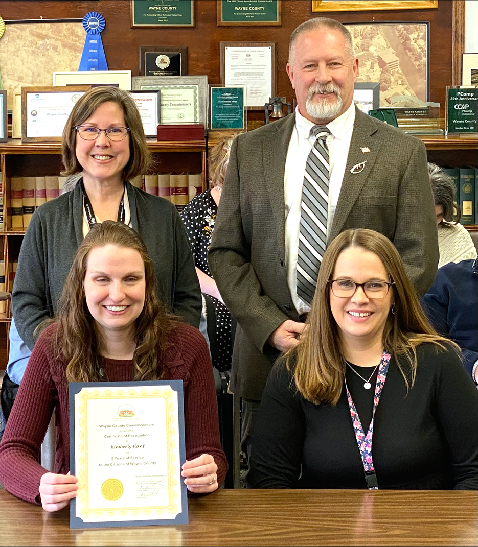 Kimberly Hanf, BDPEI, 5 years