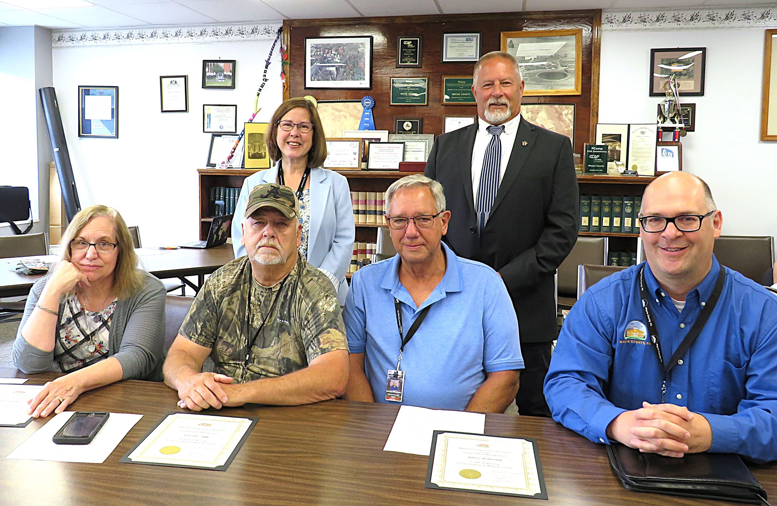 Susan Meade and Butch Legg, 5 years and Hank Williams, 1 year, Transportation