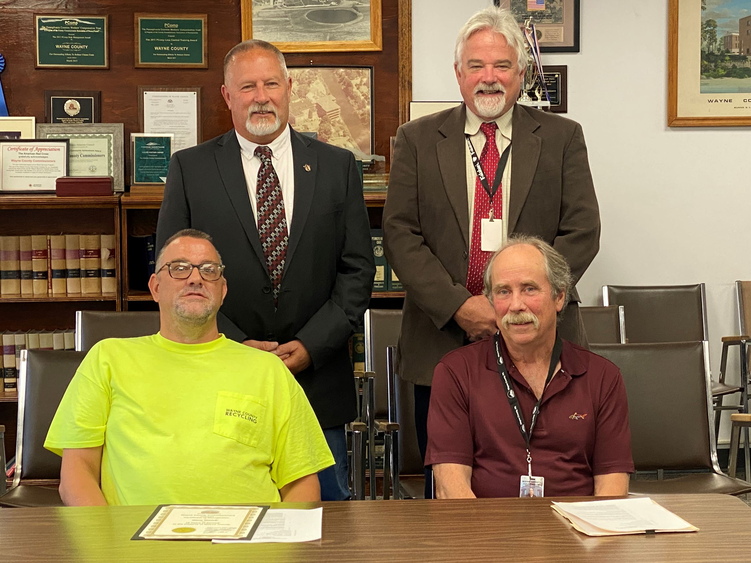 Gary Quick, 10 years, Recycling