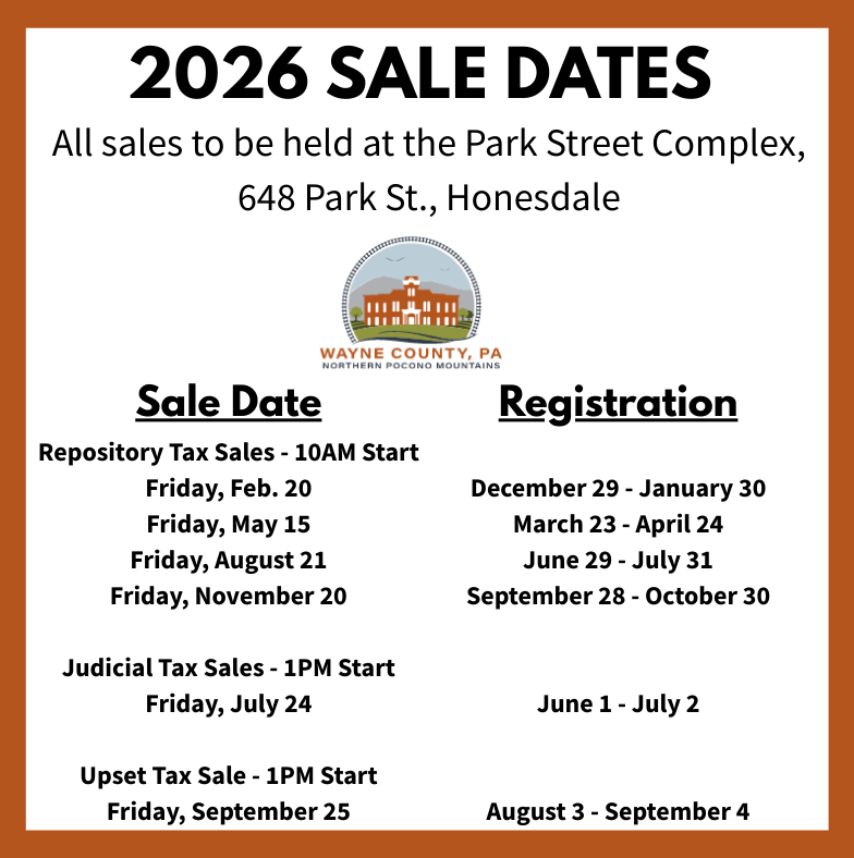 2025 SALE DATES